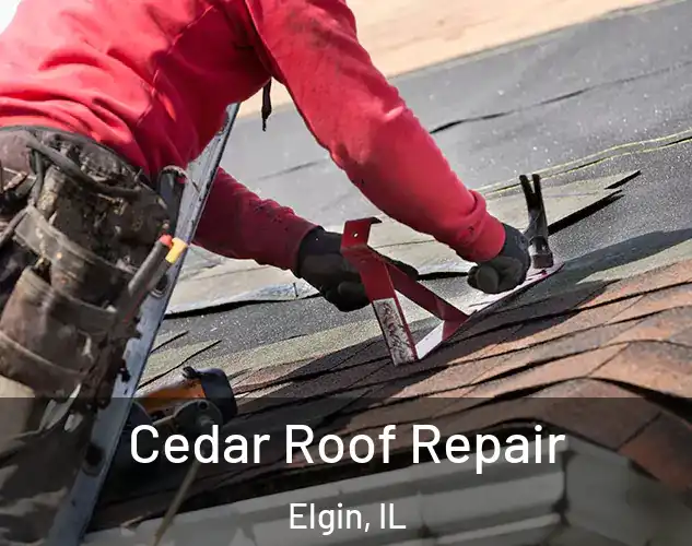  Cedar Roof Repair Elgin, IL
