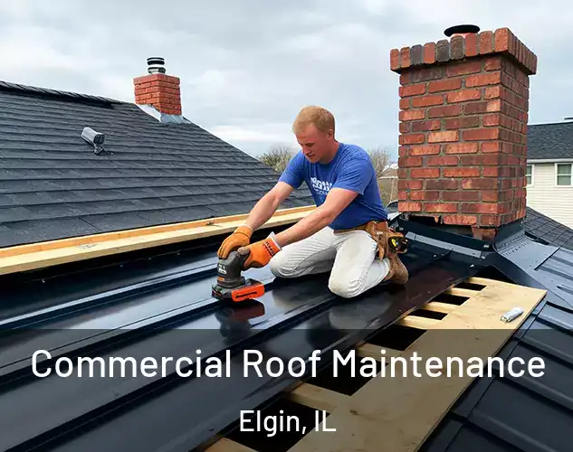  Commercial Roof Maintenance Elgin, IL