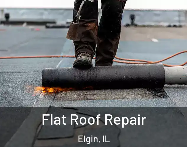  Flat Roof Repair Elgin, IL