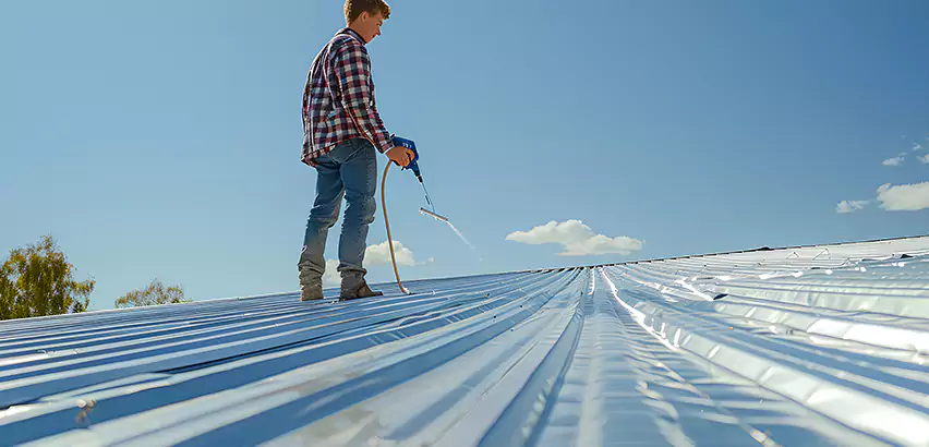 EPDM Roofing Installation Drip Edge in Elgin