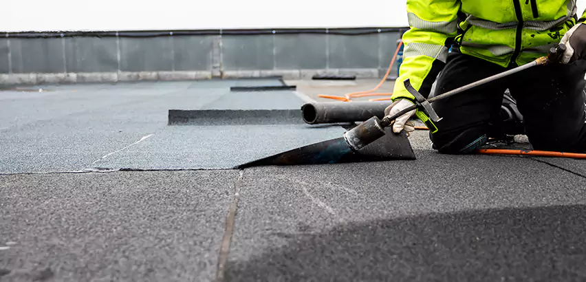 Residential Flat Roof Repair in Elgin
