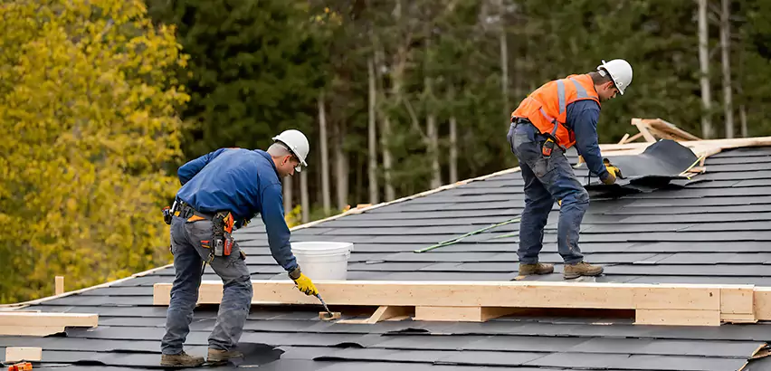 Garage Felt Roof Replacement in Elgin
