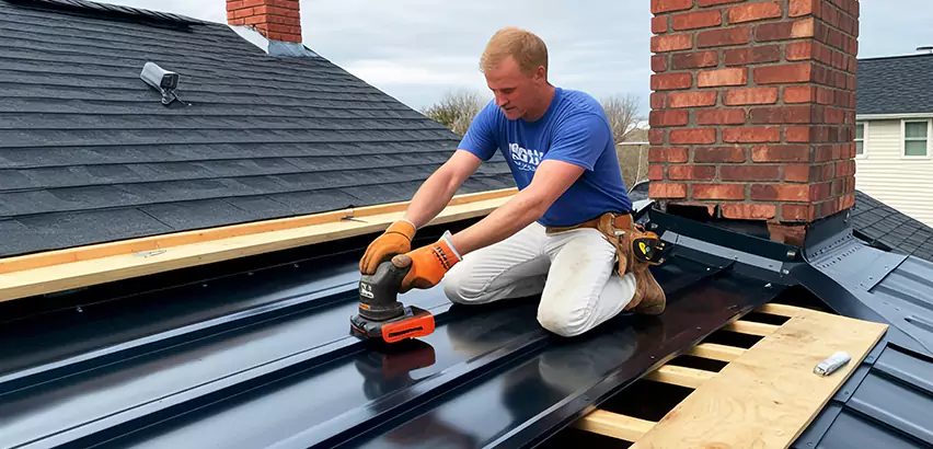 Metal Barn Roof Replacement in Elgin