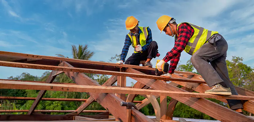 Mobile Home Roof Truss Repair in Elgin