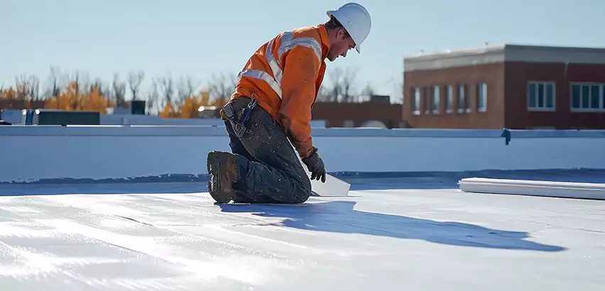 Commercial Roof Coating in Elgin