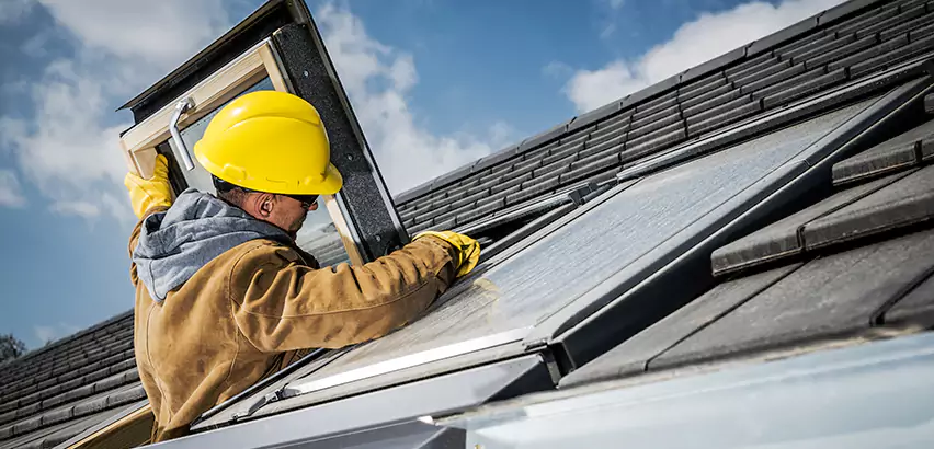 Skylight Flashing Repair in Elgin