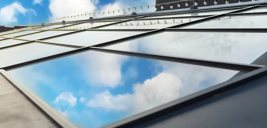 Flat Roof Skylight Installation in Elgin