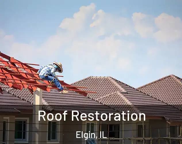  Roof Restoration Elgin, IL