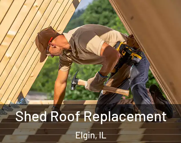  Shed Roof Replacement Elgin, IL