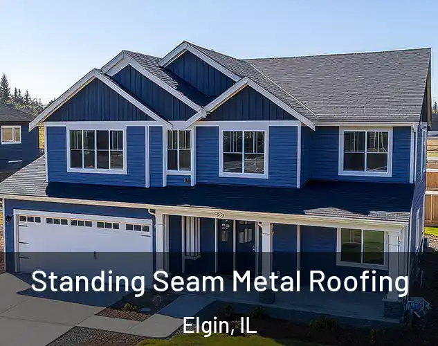  Standing Seam Metal Roofing Elgin, IL