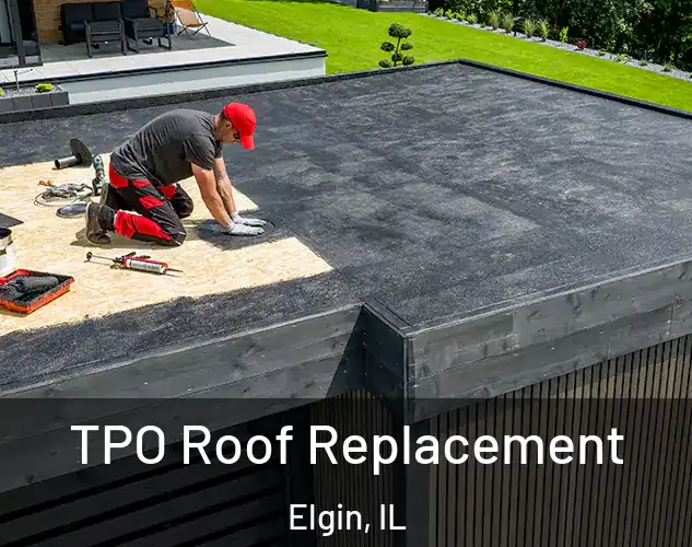  TPO Roof Replacement Elgin, IL